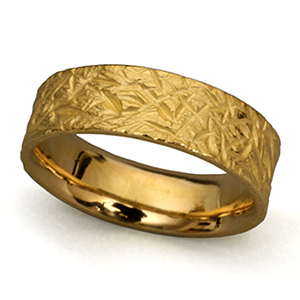 Liaung-Chung Yen's Textured Band Ring