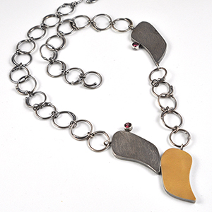 Lori Gottlieb's Handmade Teardrop Necklace