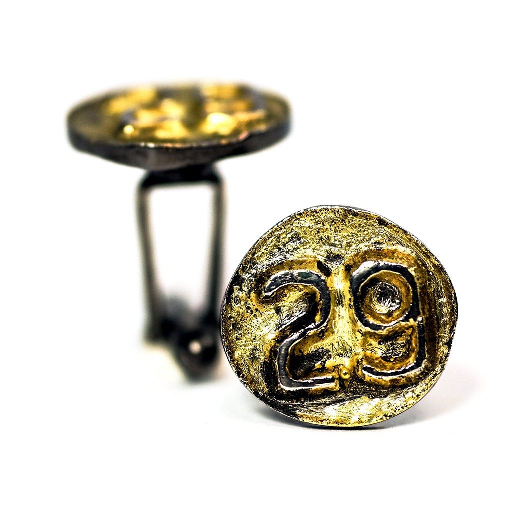 One of a Kind Contemorary Cufflinks from Deborah Vivas