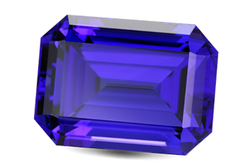 Polished Tanzanite | Image from GIA