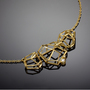 Contemporary Necklace from Liaung Chung Yen | Rock Cluster Necklace